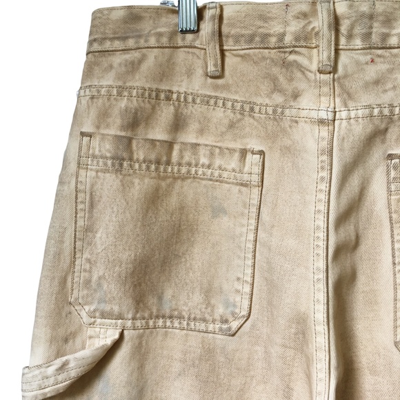 33x32 Urban Outfitters Men’s Carpenter Jean Distressed Dirty - Picture 13 of 16
